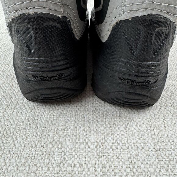 Columbia Bugaboot Youth Boy's Gray Omni Heat Winter Snow Boots BY5955-036 - Picture 5 of 13